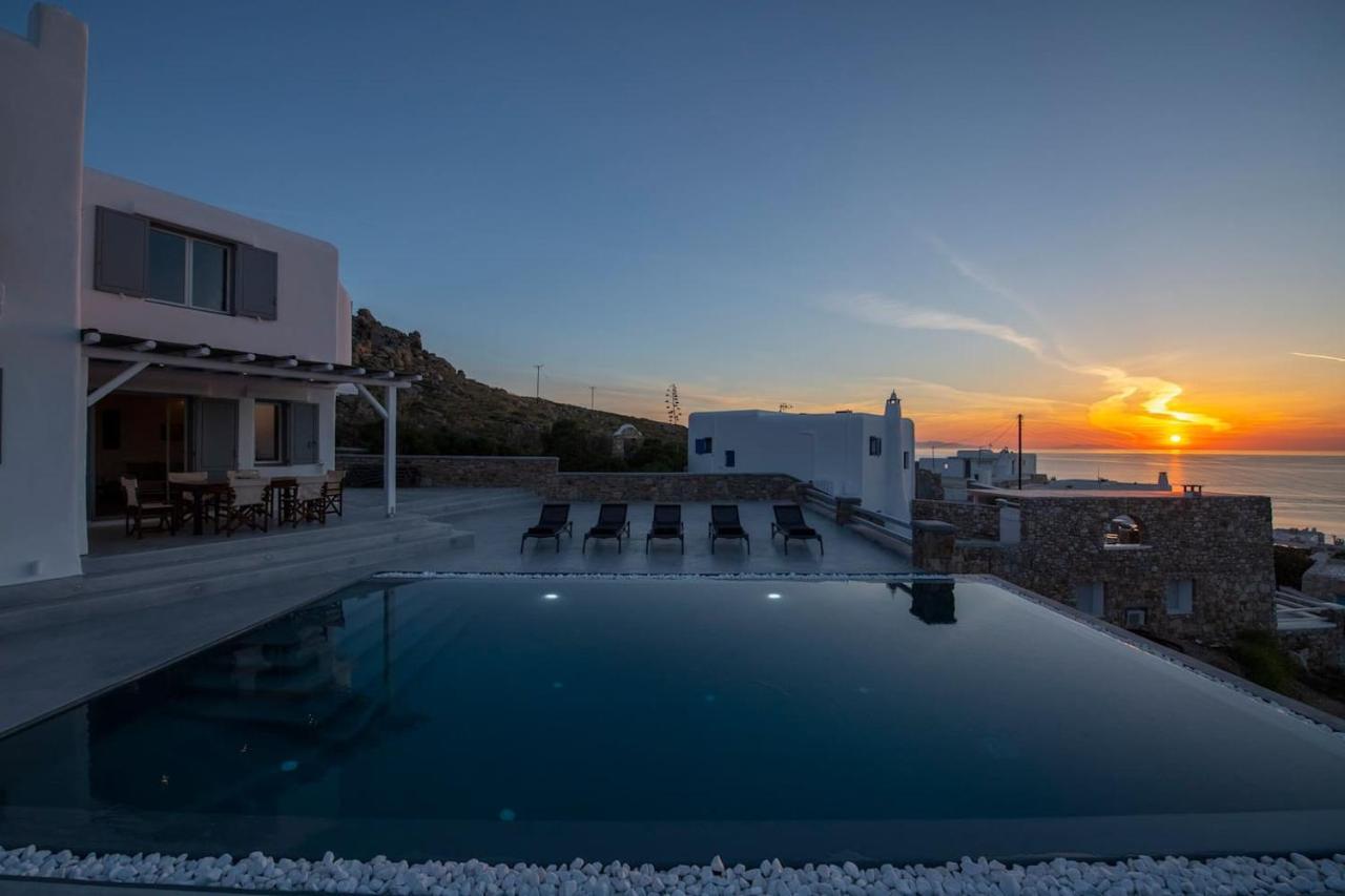 Villa Anema Mykonos - Blue Views Mykonos Villas Mykonos Town Ngoại thất bức ảnh