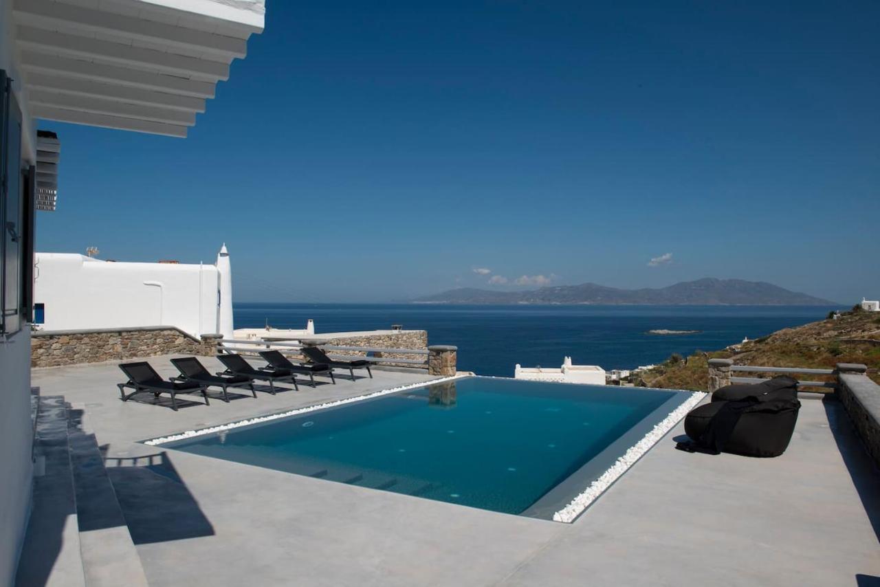 Villa Anema Mykonos - Blue Views Mykonos Villas Mykonos Town Ngoại thất bức ảnh