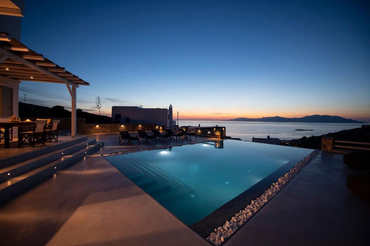 Villa Anema Mykonos - Blue Views Mykonos Villas Mykonos Town Ngoại thất bức ảnh