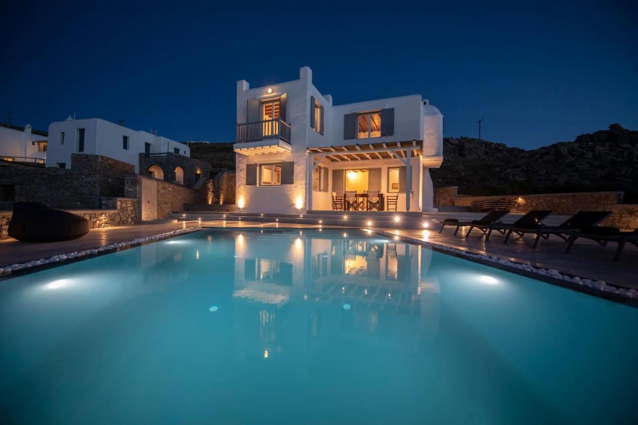 Villa Anema Mykonos - Blue Views Mykonos Villas Mykonos Town Ngoại thất bức ảnh